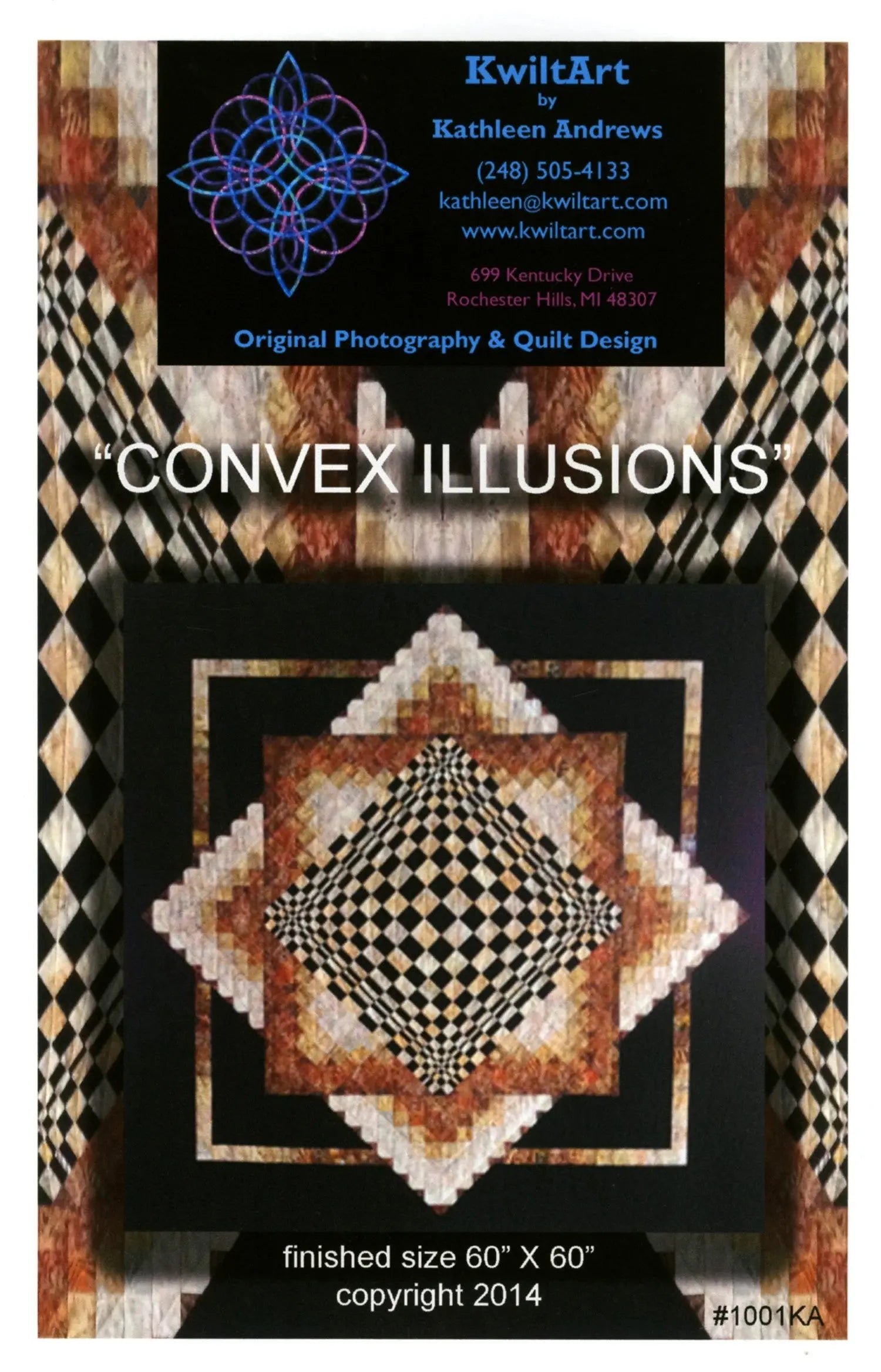 Convex Illusions - Linda's Electric Quilters