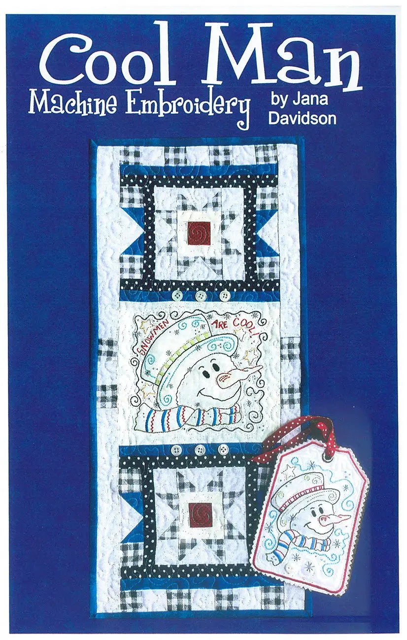 Cool Man Machine Embroidery - Linda's Electric Quilters