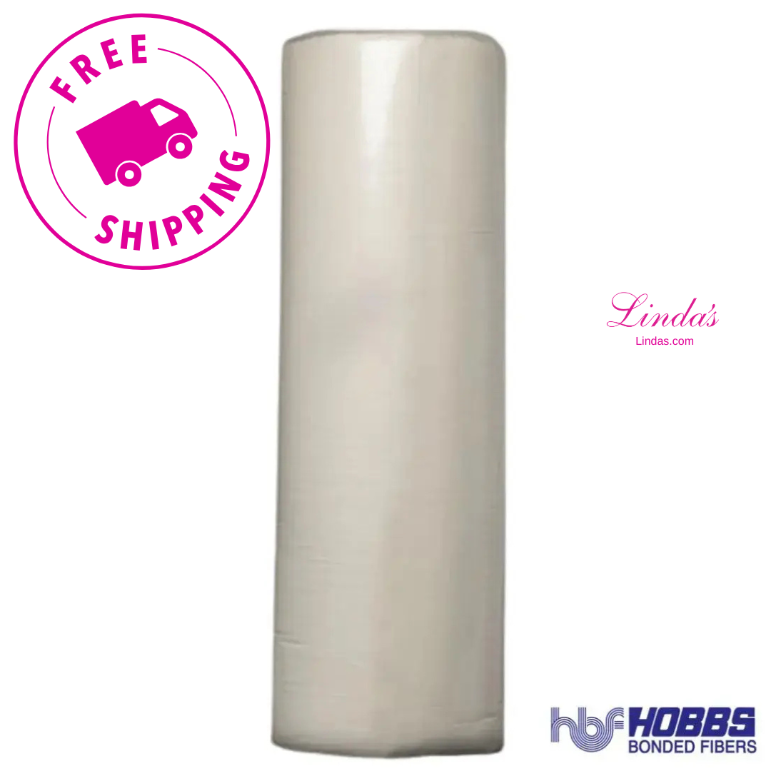 Hobbs Heirloom 100% Cotton with Scrim 120" Batting Roll