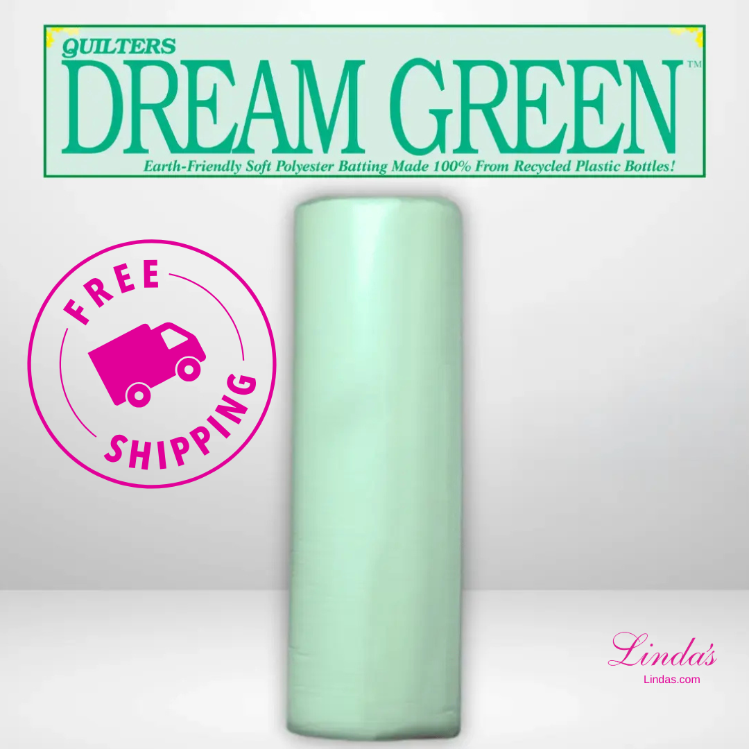 Quilters Dream Select Green Batting King Roll - 120" x 25 yards -- AVAILABLE FOR PRE-ORDER - ROUGHLY 8 WEEKS