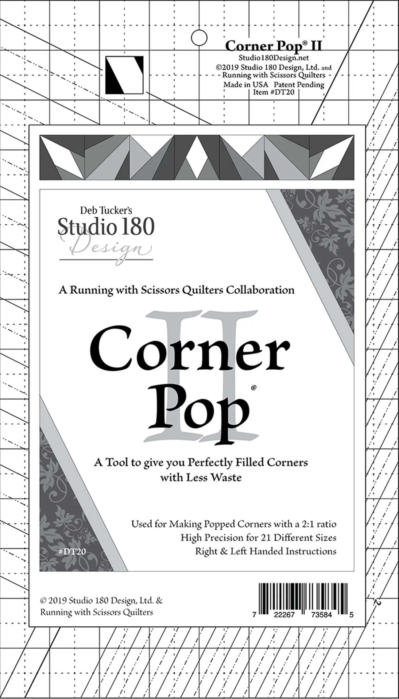 Corner Pop II - Linda's Electric Quilters
