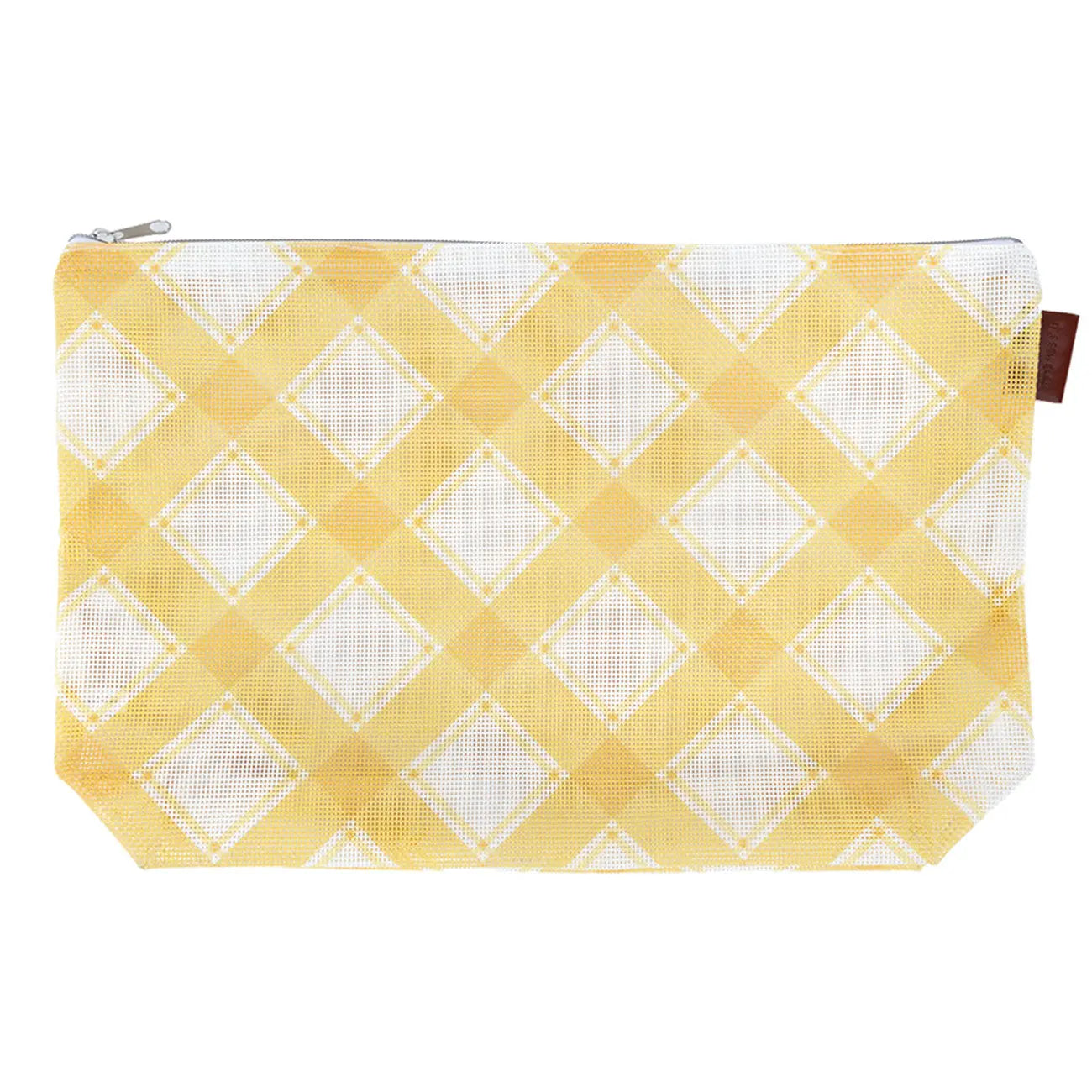 Cornsilk Mad for Plaid Project Bag - Linda's Electric Quilters