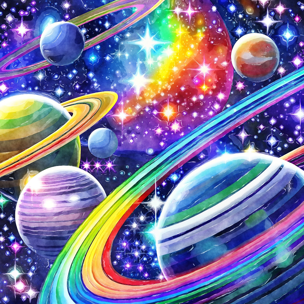 Cosmic Space Fabric Panel 10
