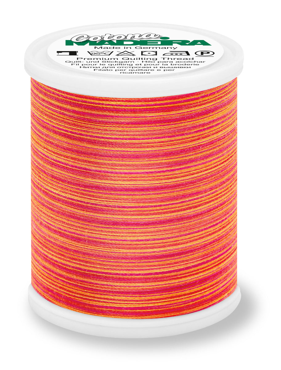 Cotona 30 - Premium Cotton Quilting & Sewing Thread, Multi-Color