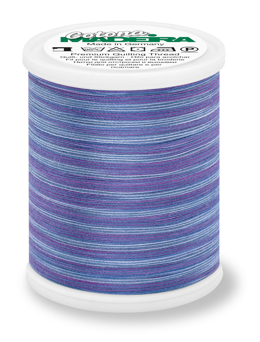 Cotona 30 - Premium Cotton Quilting & Sewing Thread, Multi-Color