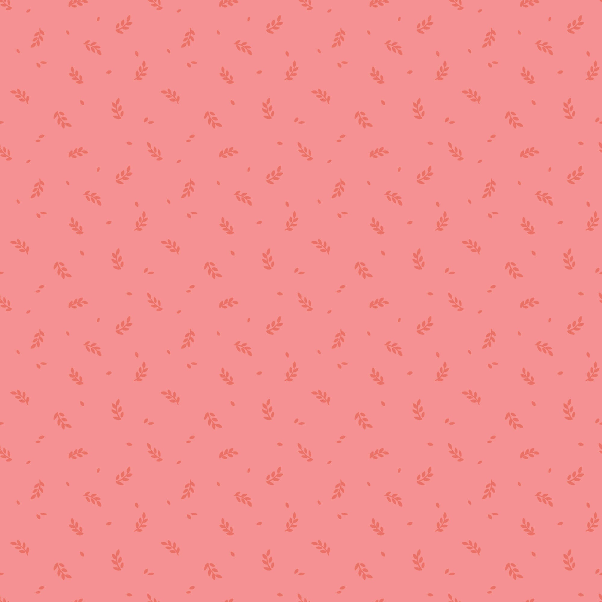 Cottage Garden - Sprigs - Rose 44" / 45" Fabric per yard