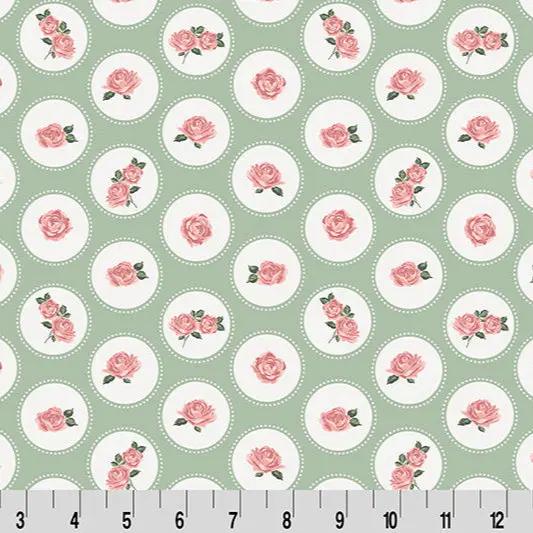 Cottage Rose Lane Brighton Quilting Cuddle Meadow Fabric per yard Shannon Fabrics