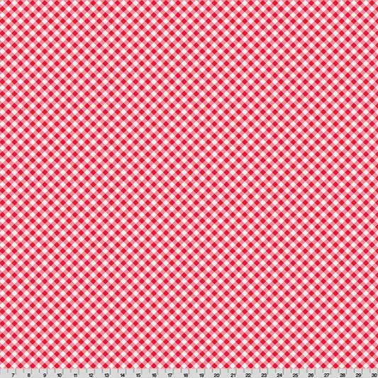 Cottage Rose Lane Gingham Quilting Cuddle Candy Apple Fabric per yard Shannon Fabrics