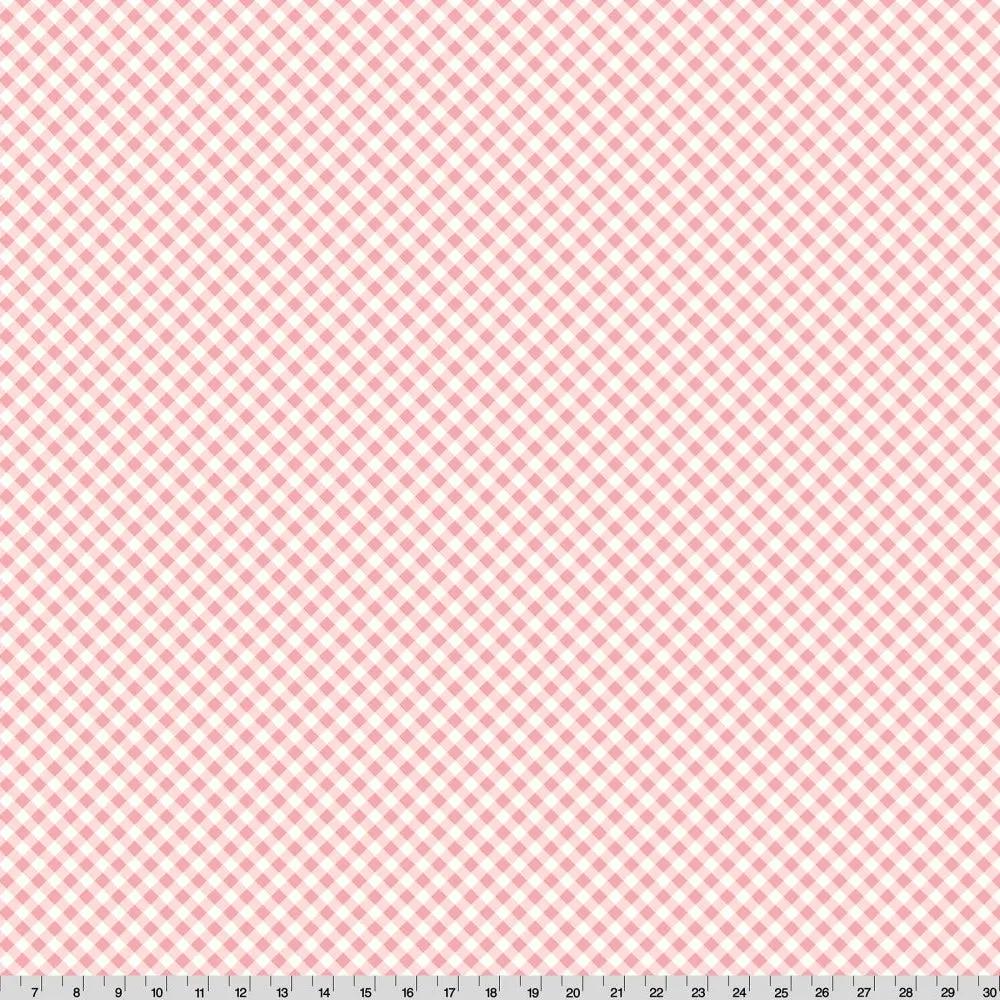 Cottage Rose Lane Gingham Quilting Cuddle Seashell Fabric per yard Shannon Fabrics