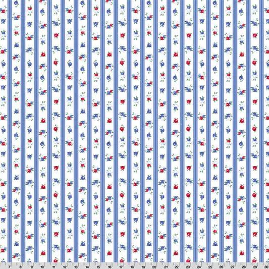Cottage Rose Lane Nottinghill Quilting Cuddle Blue Bonnet Fabric per yard Shannon Fabrics