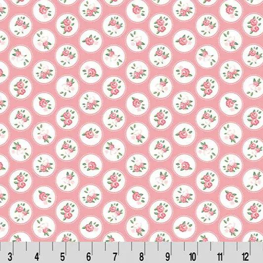 Cottage Rose Lane Windsor Quilting Cuddle Seashell Fabric per yard Shannon Fabrics