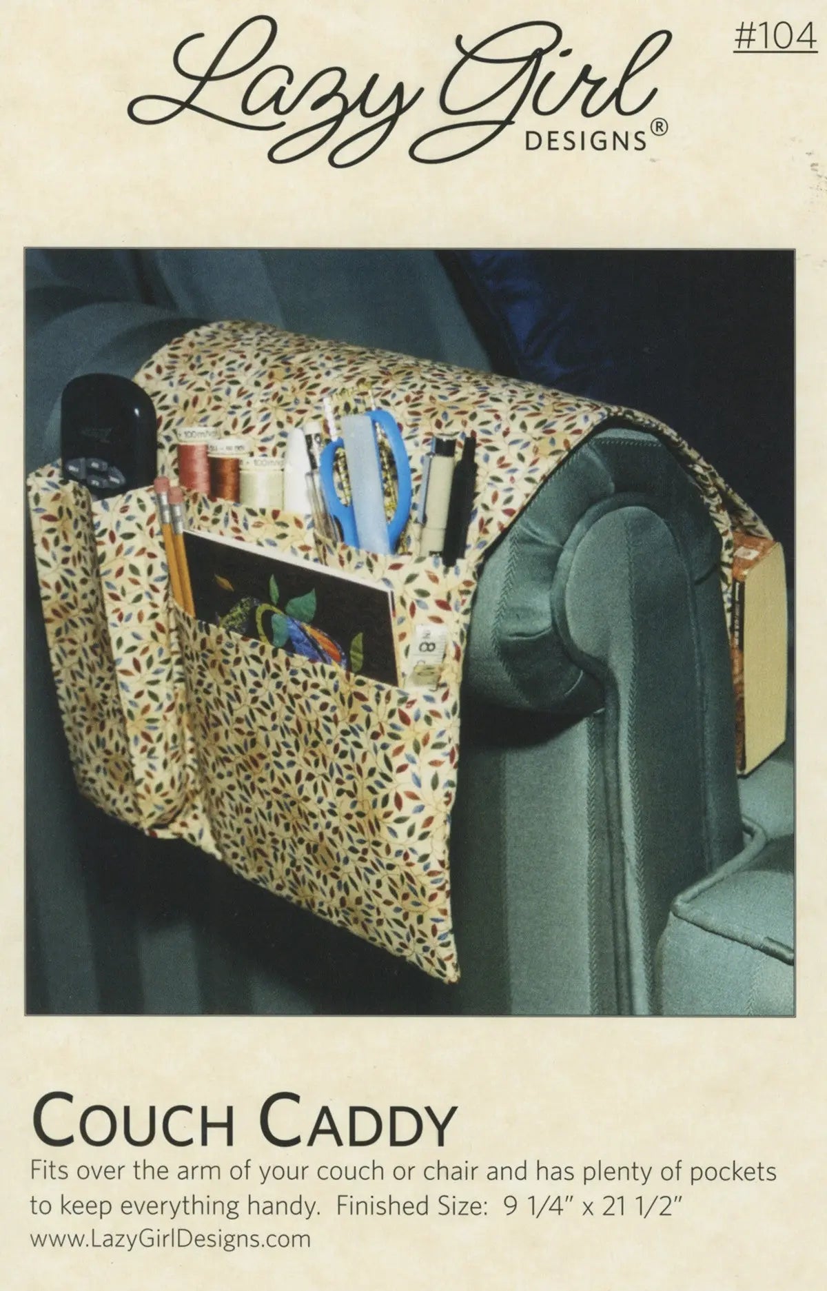 Couch Caddy - Linda's Electric Quilters