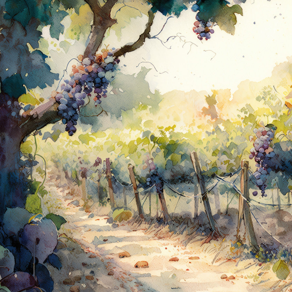Country Farm Orchards Fabric Panel 4