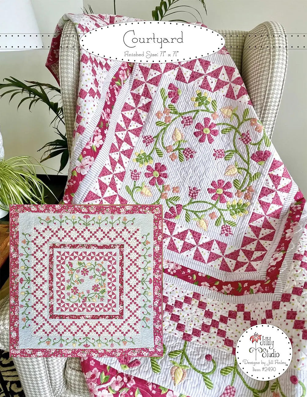 Courtyard Quilt Pattern - Linda's Electric Quilters