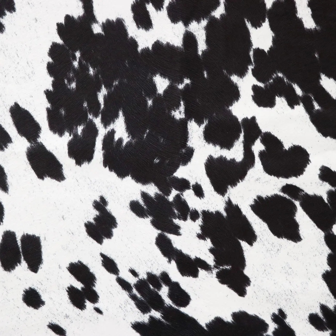 Cow Cream Black 1/2 Yard - Linda's Electric Quilters