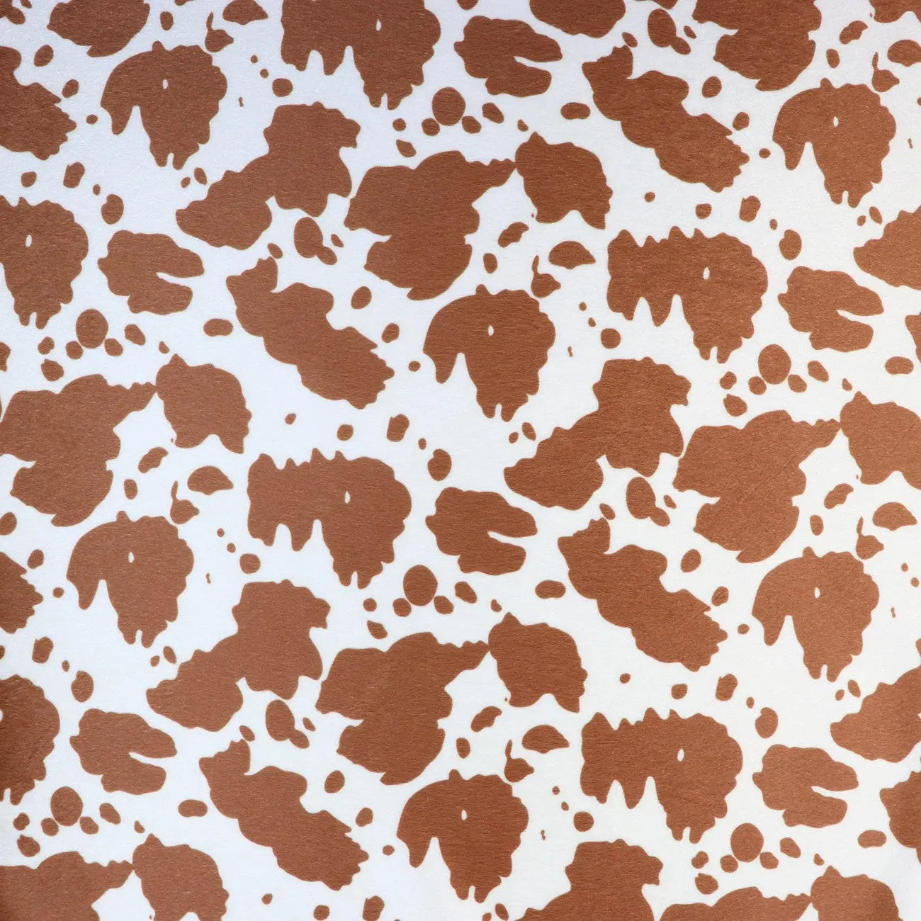 Cow Tan White Faux Fur 1/2 Yard - Linda's Electric Quilters