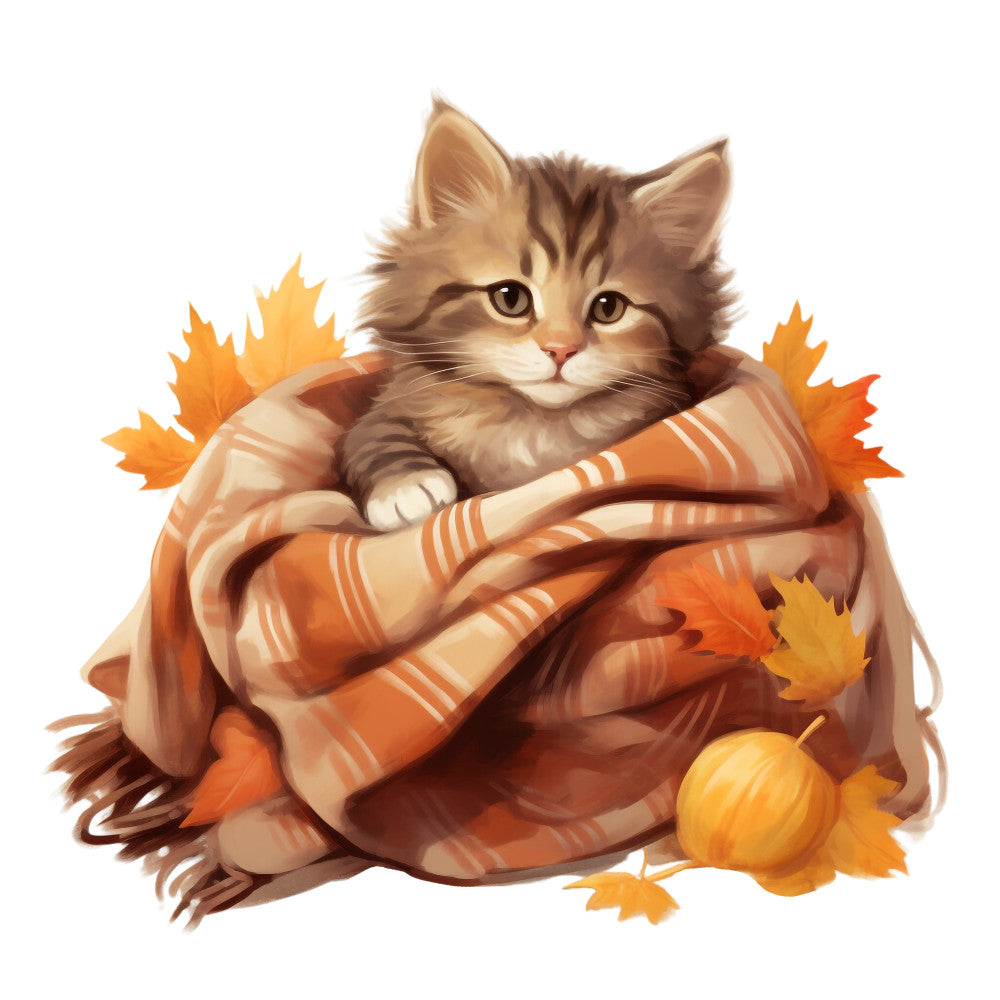 Cozy Autumn Fabric Panel 25 QuiltingFabricPanels