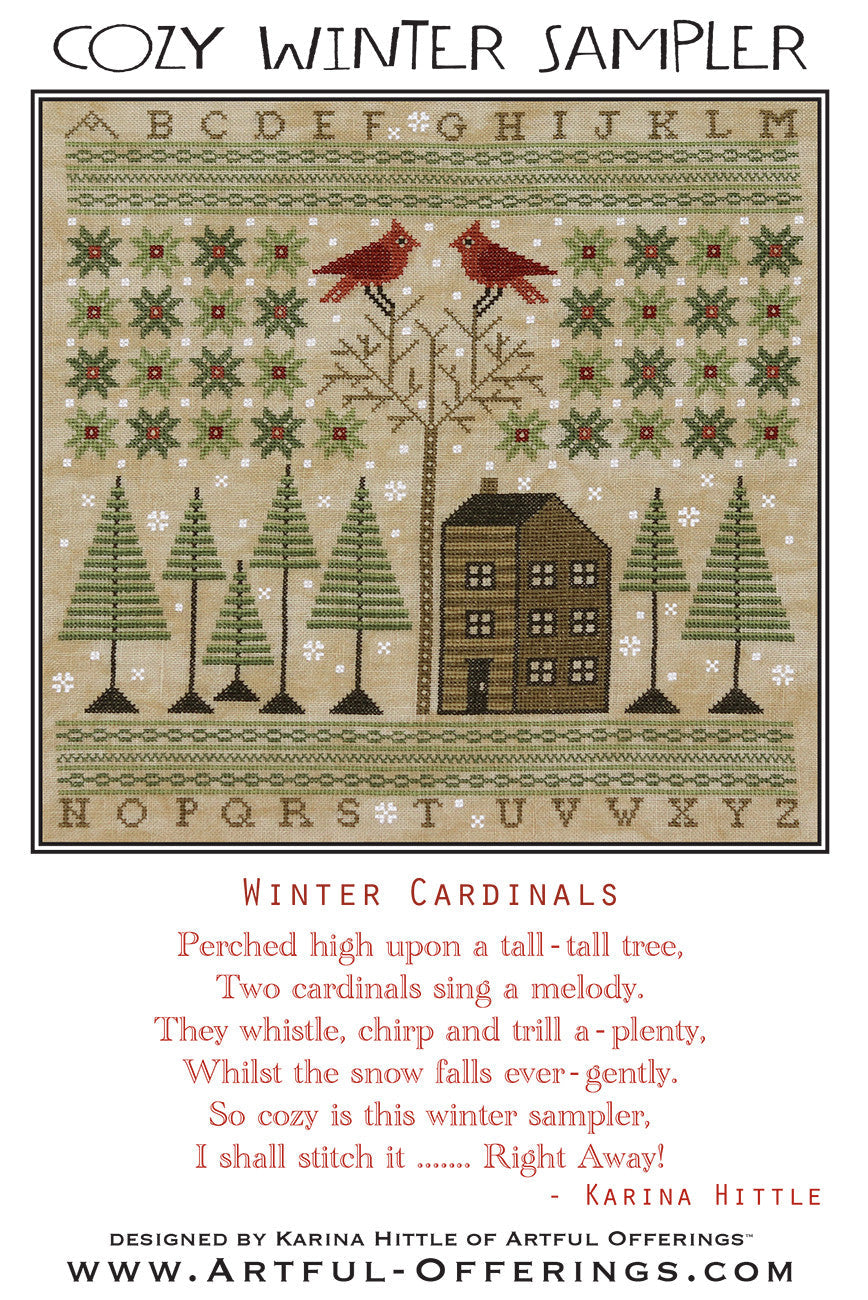 Cozy Winter Sampler - Linda's Electric Quilters