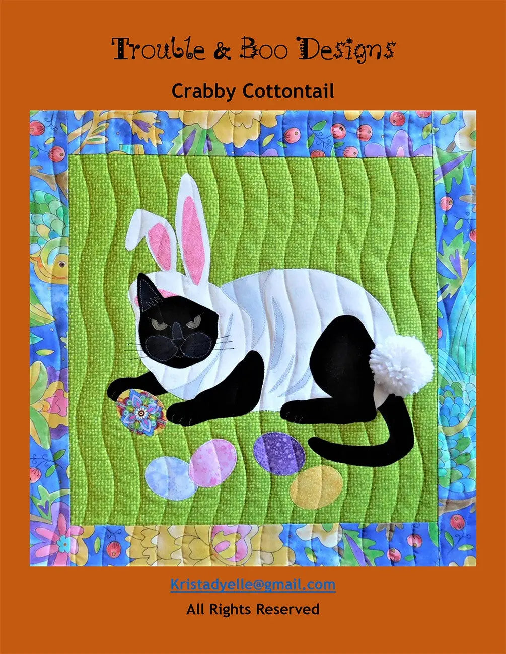 Crabby Cottontail - Linda's Electric Quilters