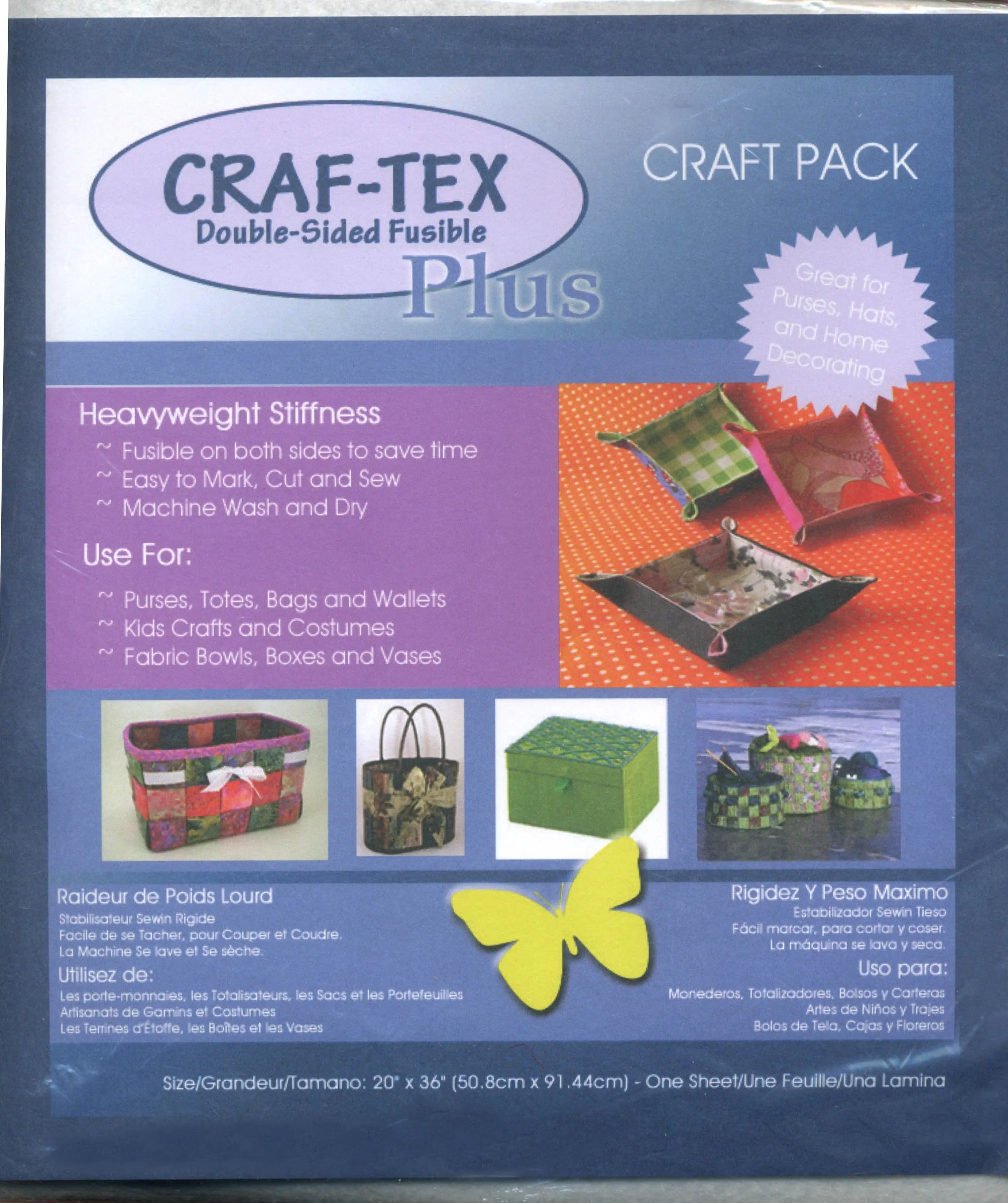 Craf-tex Plus Double Sided Fusible Non-Woven Heavyweight - Linda's Electric Quilters