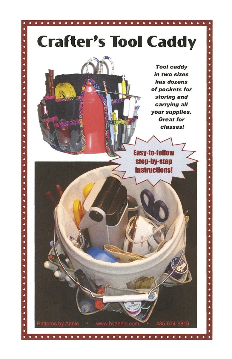 Crafter's Tool Caddy - Linda's Electric Quilters