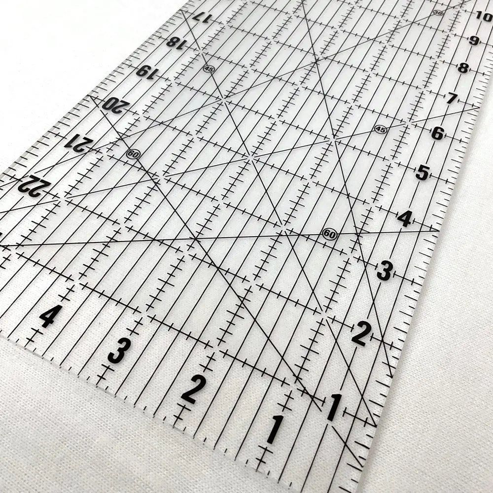 Craftsy Anti-Slip Grid Ruler - Rotary Cutting Ruler for Quilters Fabric Depot