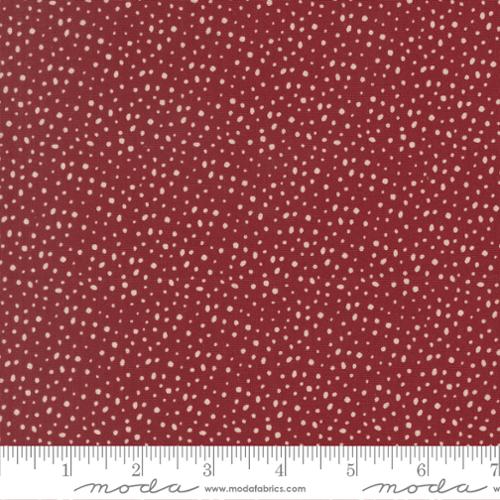 Cranberry Gingerbread Lane 44 45 inch Cotton Fabric Moda Fabrics