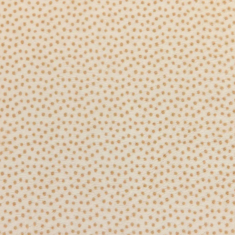 Cream Extra Wide Dottie Cuddle Sand - Linda's Electric Quilters