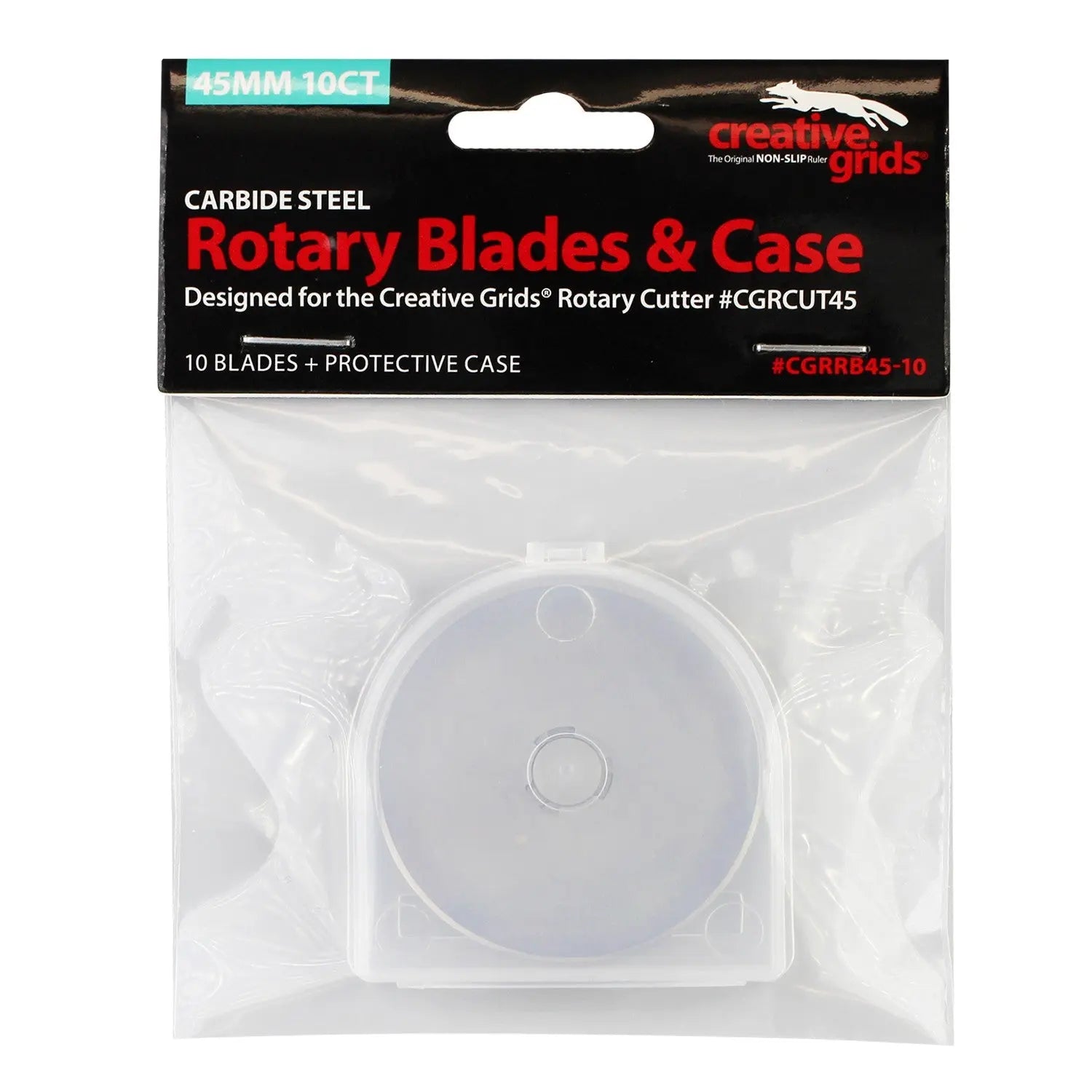 Creative Grids 45mm Replacement Rotary Blade 10pk - Linda's Electric Quilters