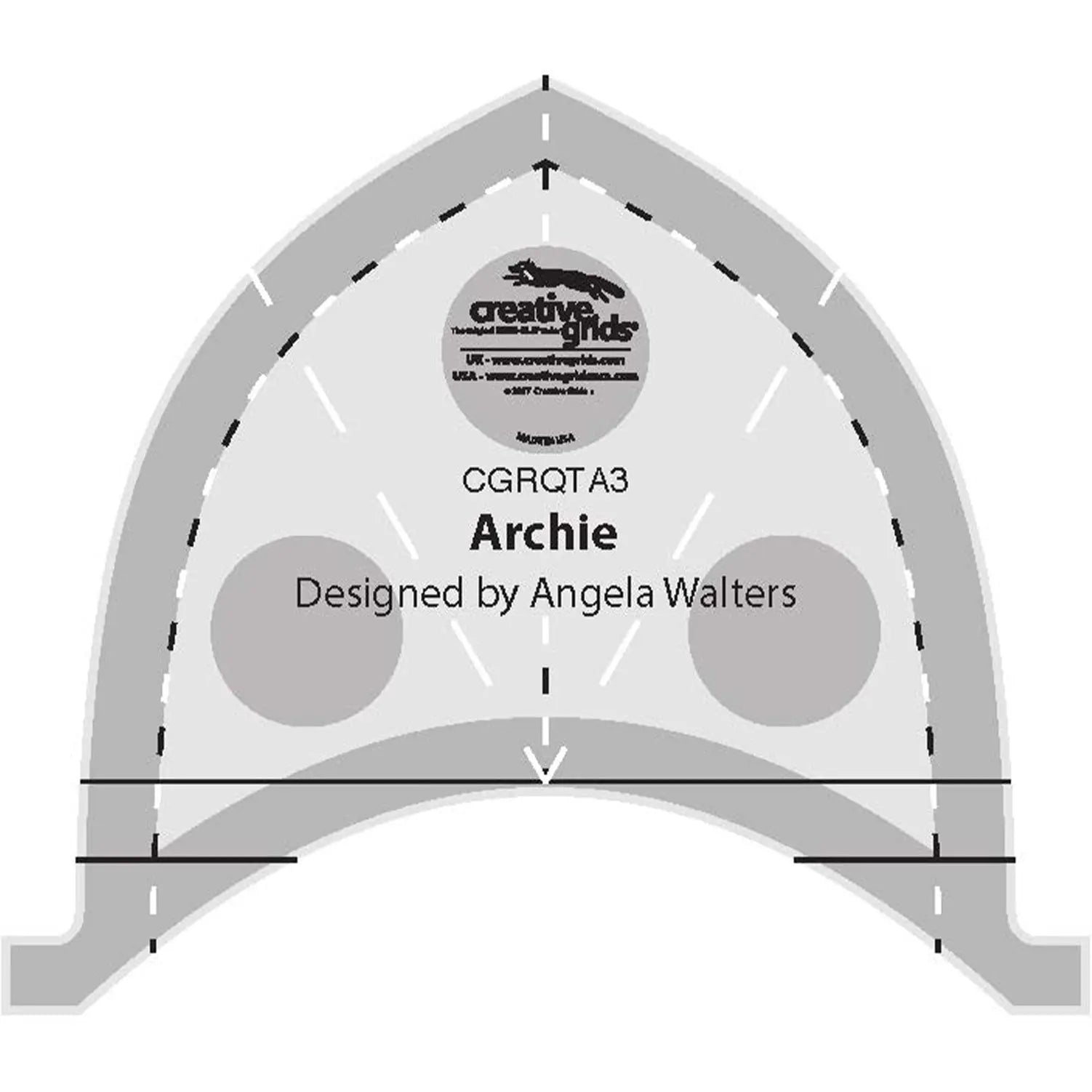 Creative Grids Machine Quilting Tool - Archie - Linda's Electric Quilters