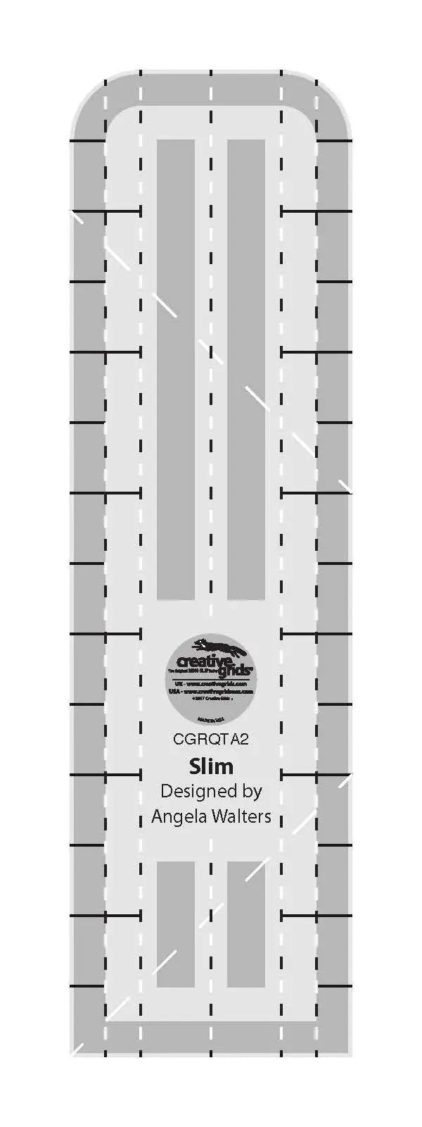 Creative Grids Machine Quilting Tool - Slim - Linda's Electric Quilters