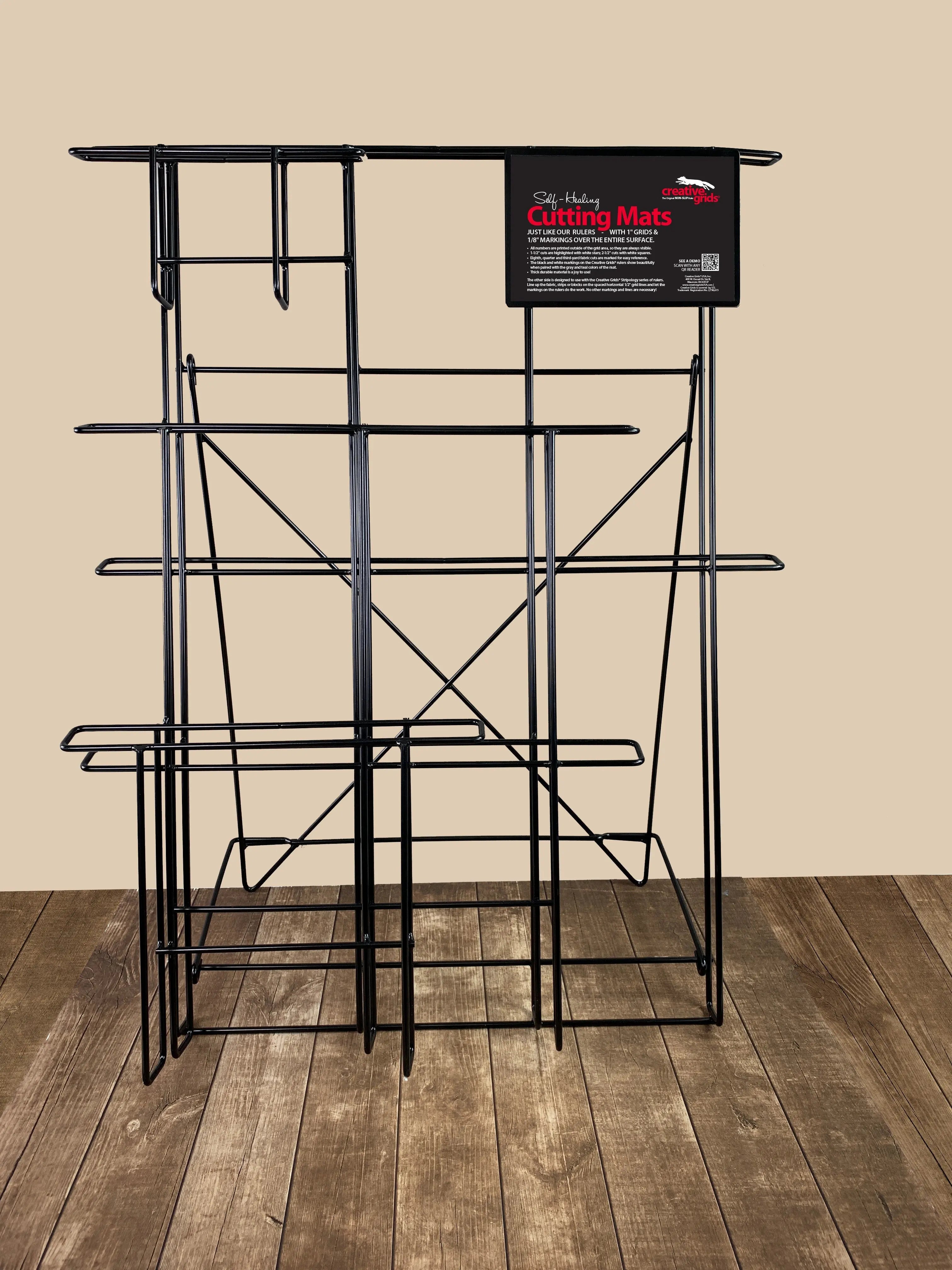 Creative Grids Self-Healing Double Sided Rotary Cutting Mat Empty Rack - Linda's Electric Quilters