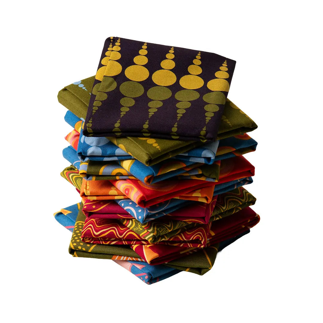 Creativity Roars Fat Quarter Bundle - Set of 14 Linda's Electric Quilters