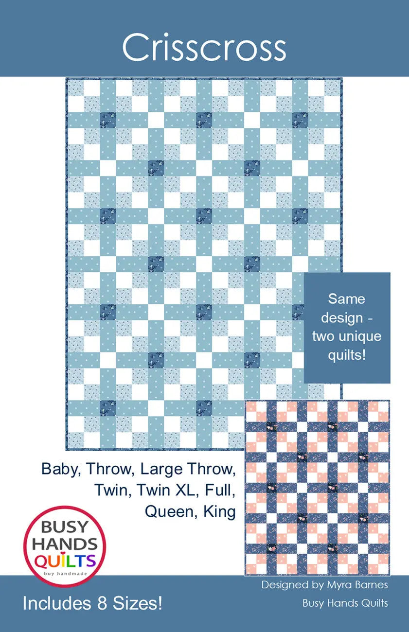 Crisscross Quilt Pattern - Linda's Electric Quilters