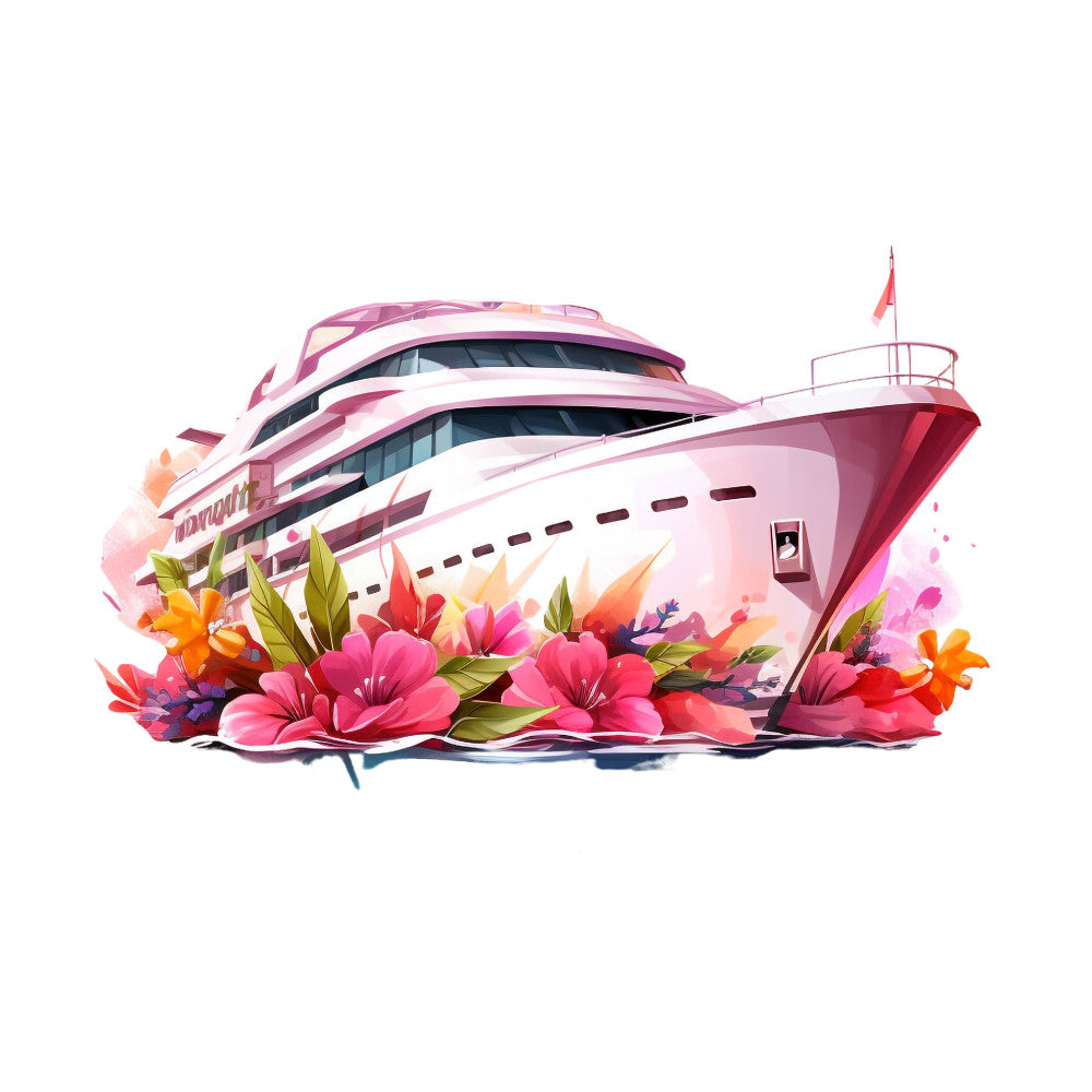 Cruise Ships Fabric Panel 17