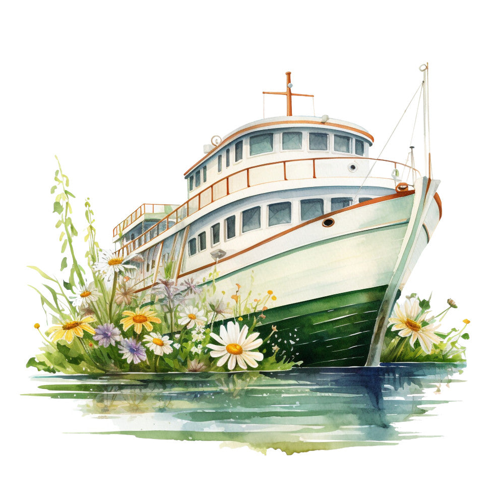 Cruise Ships Fabric Panel 21