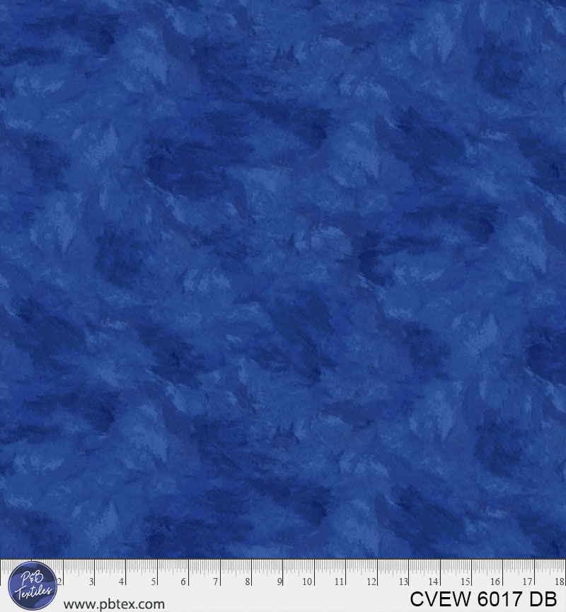 Crushed Velvet Dark Blue Cotton Wideback Fabric per yard