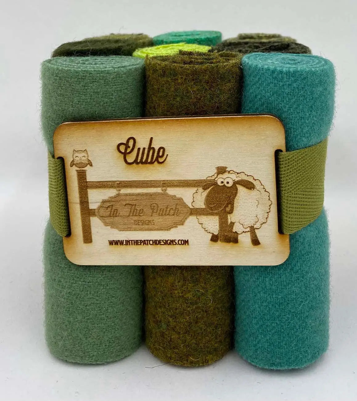 Curler Cube Green - Linda's Electric Quilters