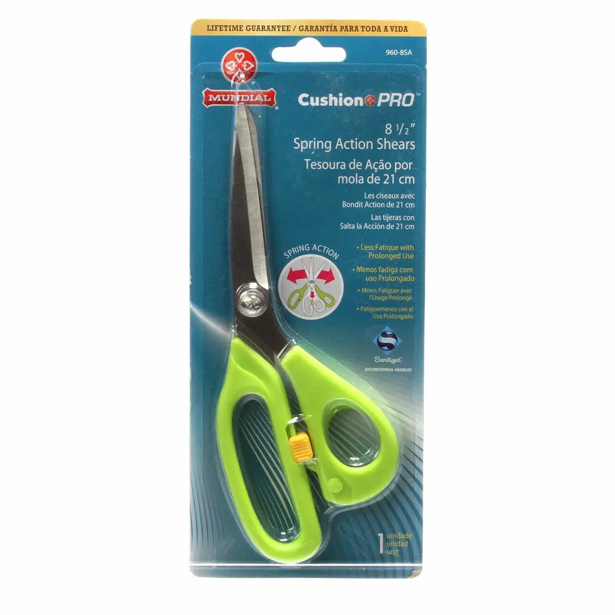 Cushion Pro Spring Action Scissors 8 1/2in - Linda's Electric Quilters