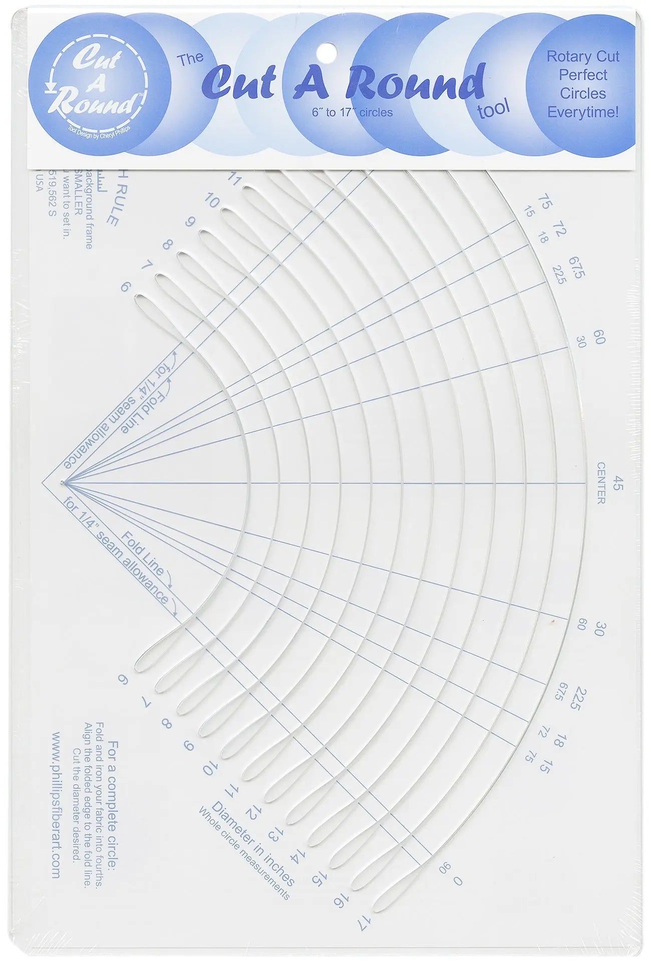 Cut A Round Tool - Linda's Electric Quilters