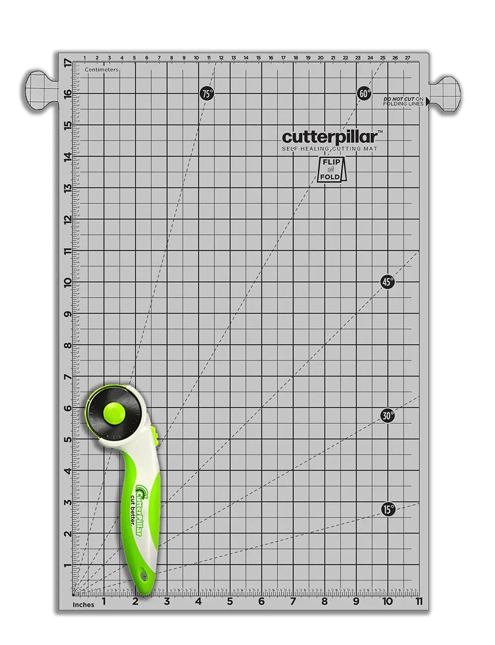 Cutterpillar Flip & Fold - Linda's Electric Quilters