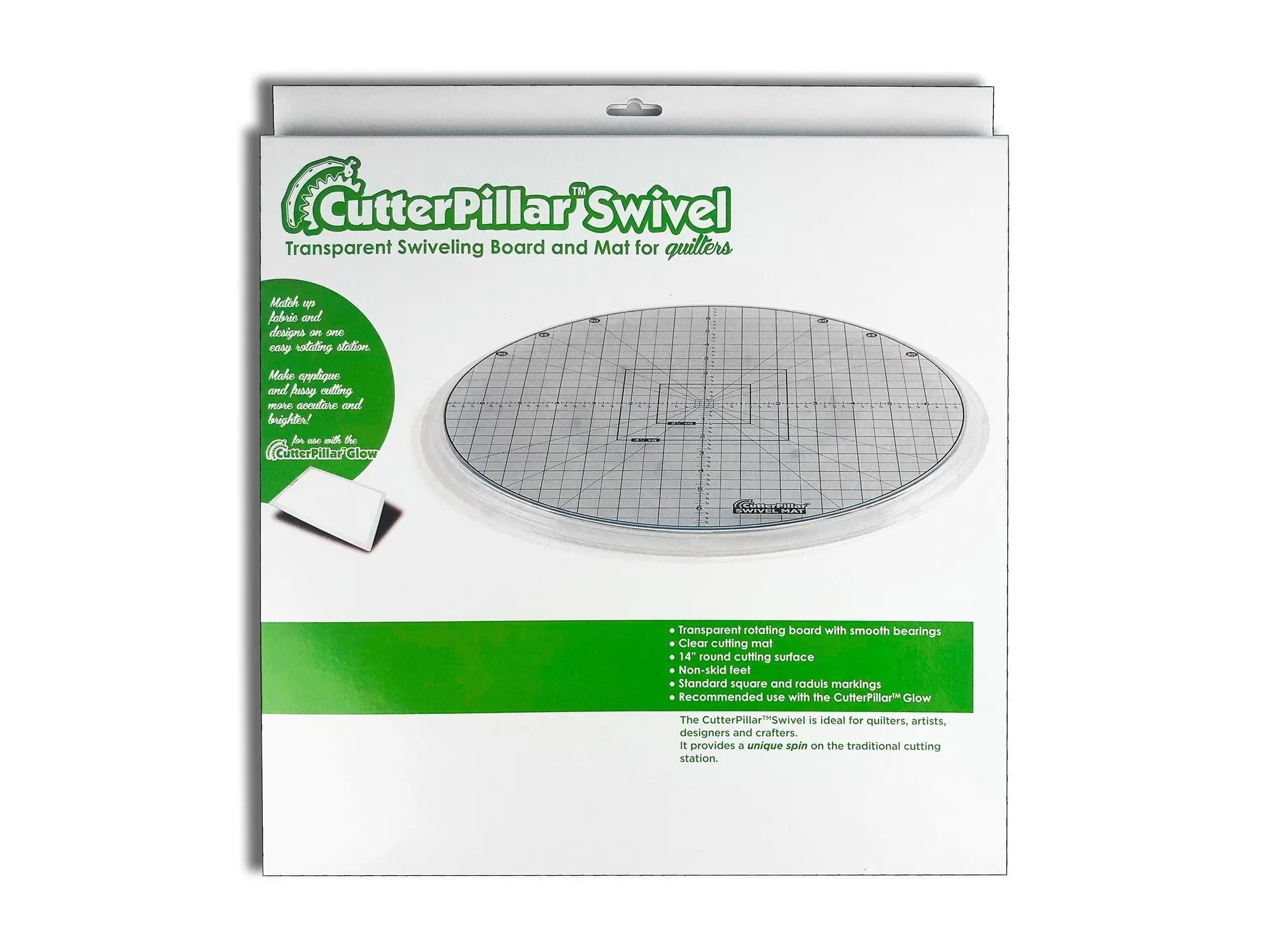 Cutterpillar Swivel Rotating Cutting Mat - Linda's Electric Quilters