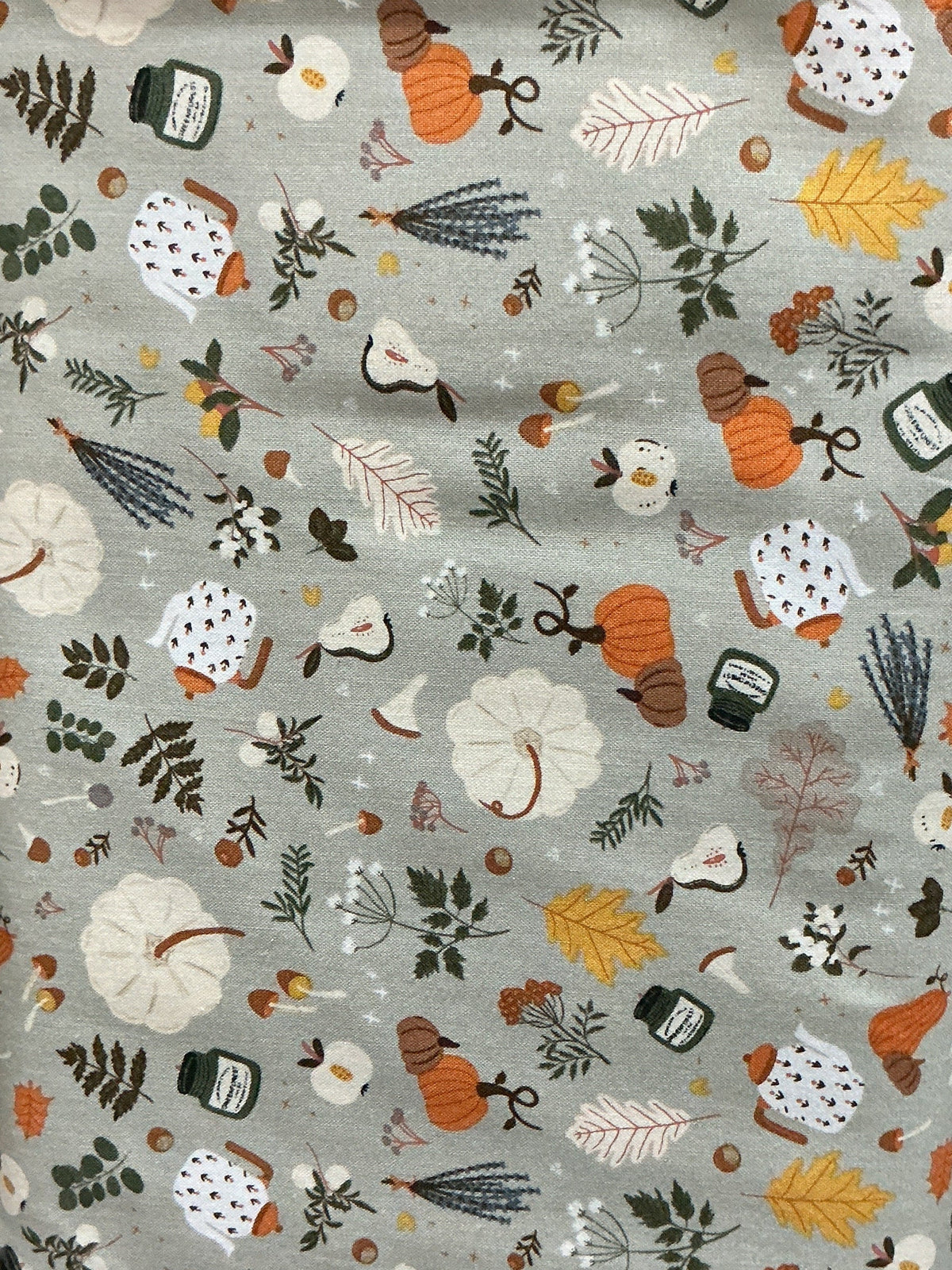 Pumpkin Spice Sage blender quilting fabric by Riley Blake