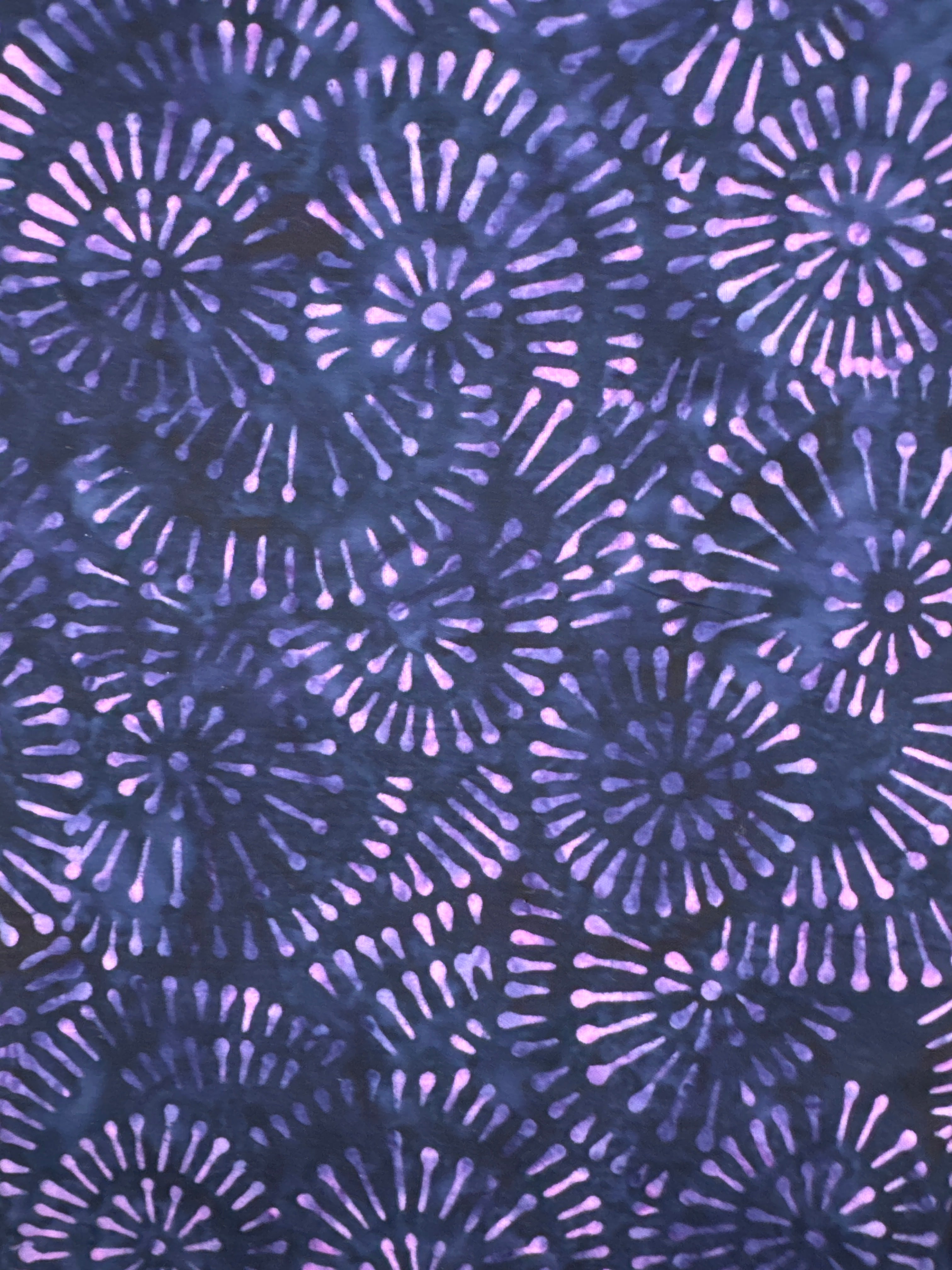 Wilmington Firework Burst Purple quilting fabric