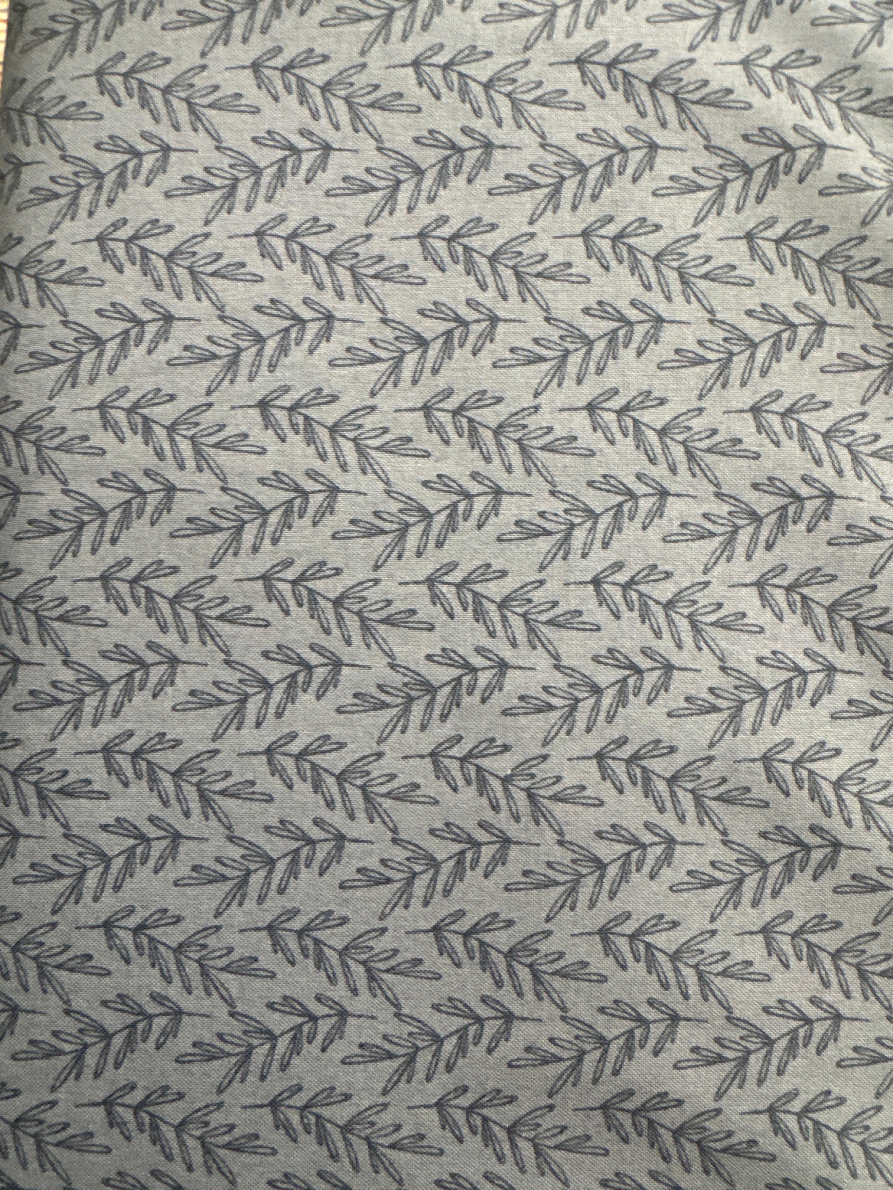 Chirp Denim Leaves blender quilting fabric by Elena Amo for Moda