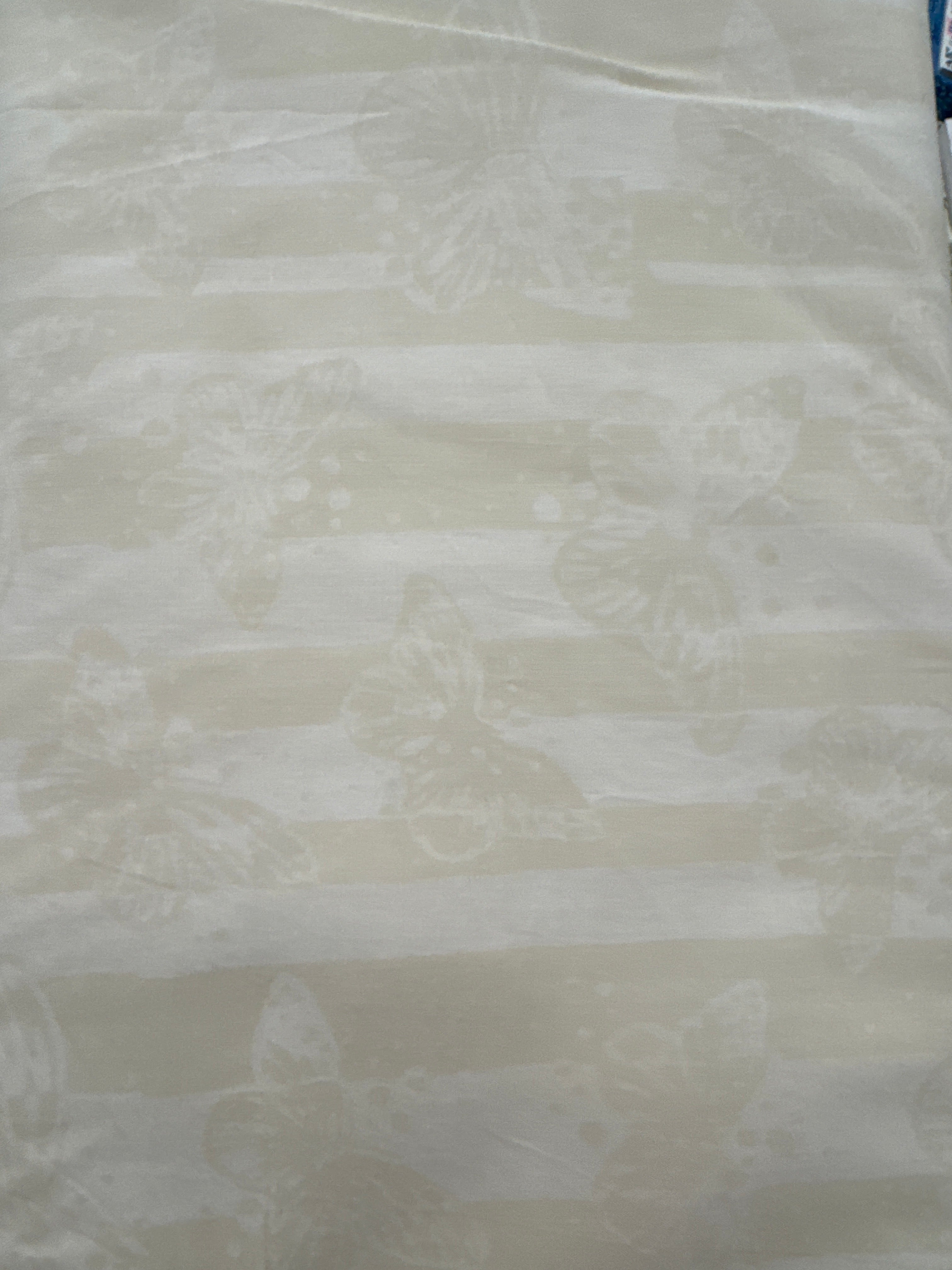 Hoffman Butterfly Stripes Ivory quilting fabric