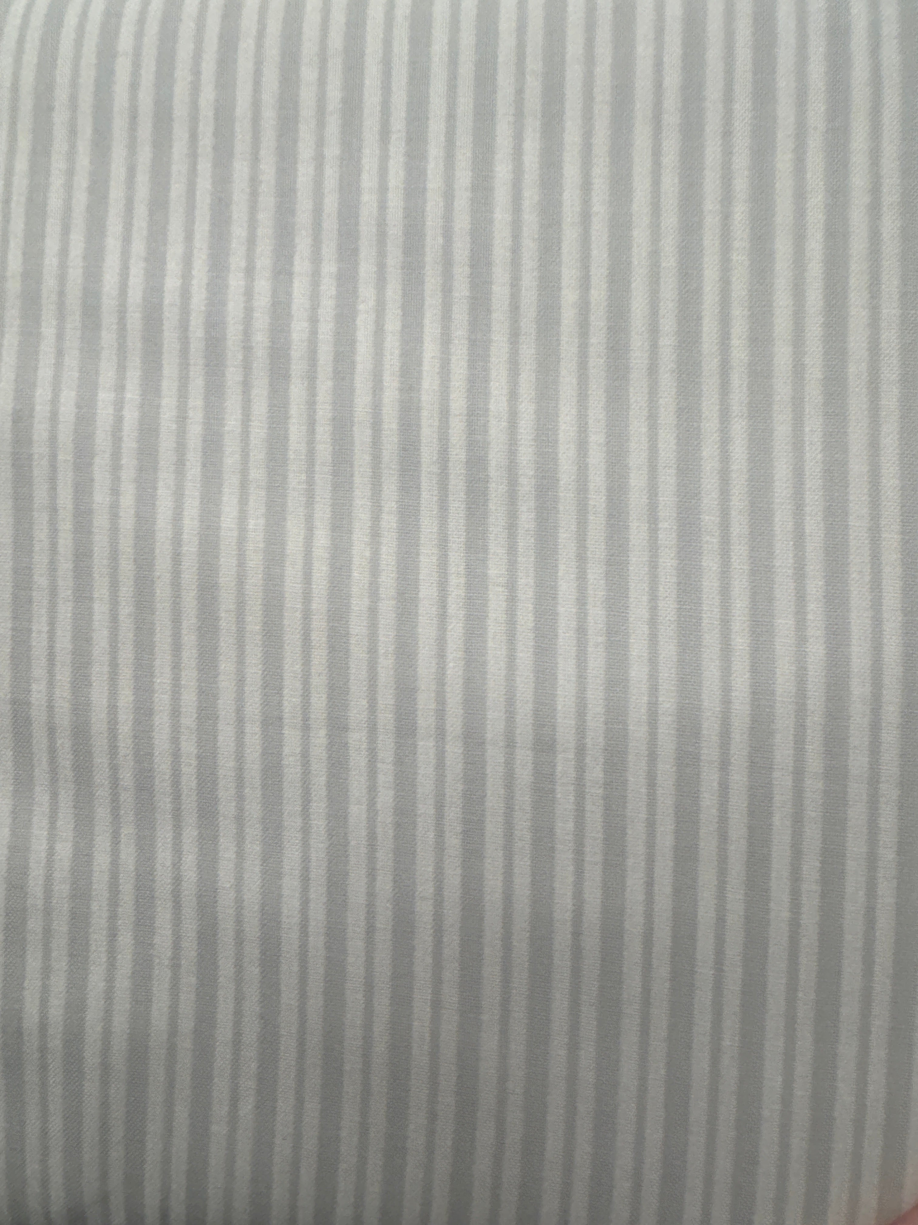 Kimberbell Basic White Stripe quilting fabric by Maywood