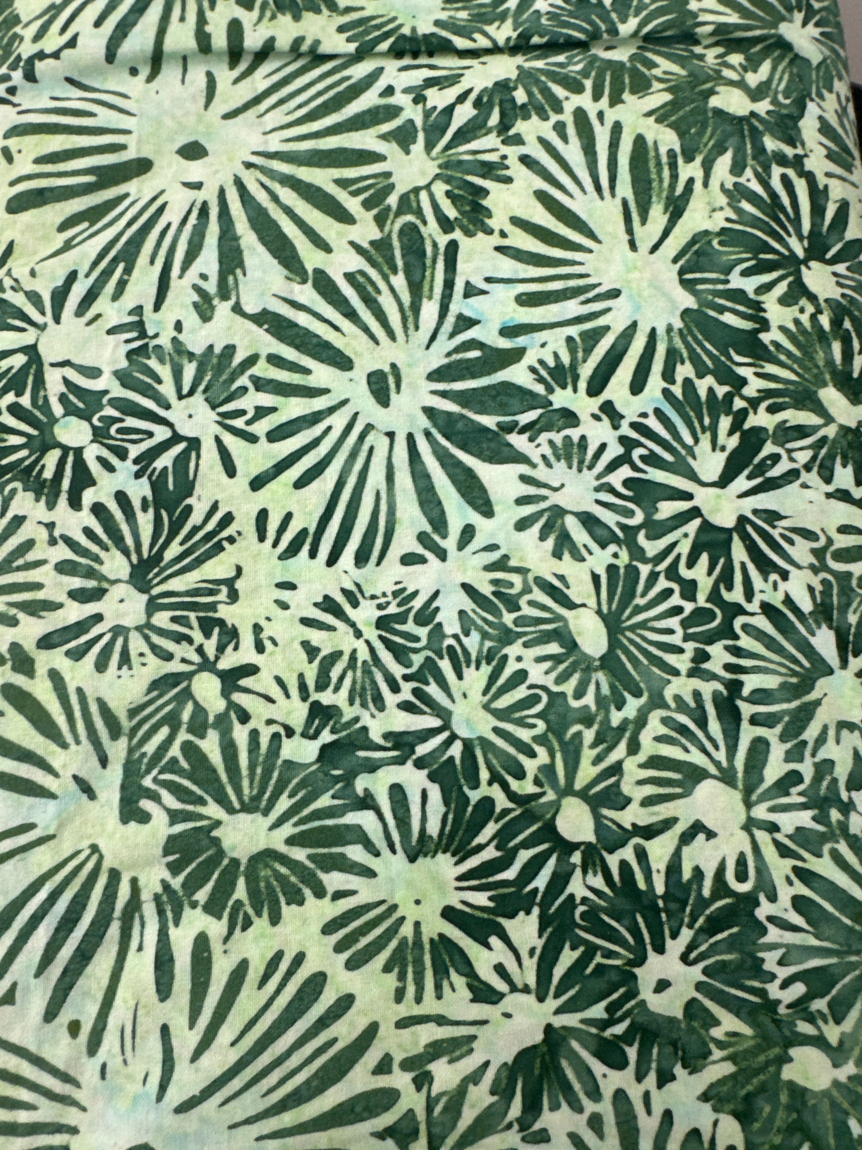 Faux Finish Artichoke green blender quilting fabric by Blank Quilting