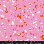 Ruby Star Meadow Star Daisy quilting fabric by Moda