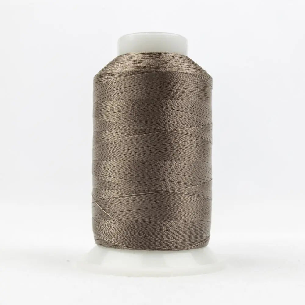 DB114 - DecoBob™ Cottonized Polyester Brown Grey Thread WonderFil USA